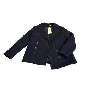 ISABEL MARANT navy pea coat